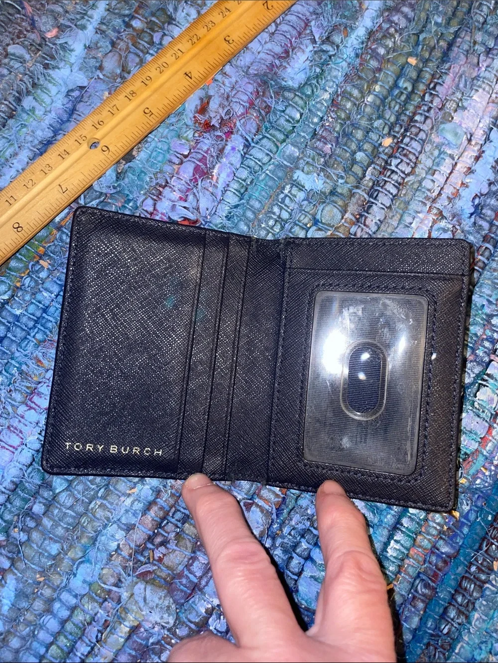 Tory Burch Black Mini Wallet